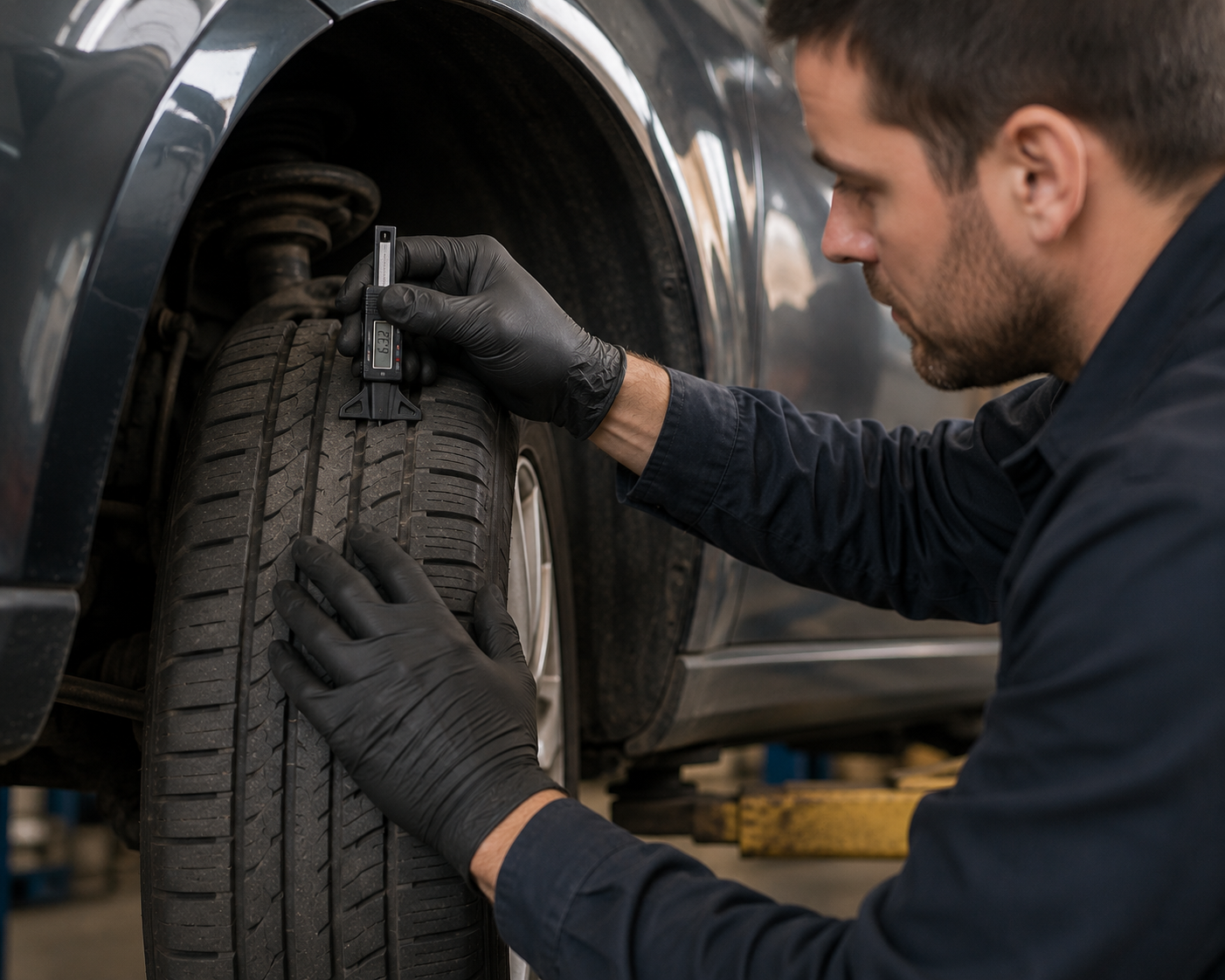 Why are your tyres wearing unevenly?
